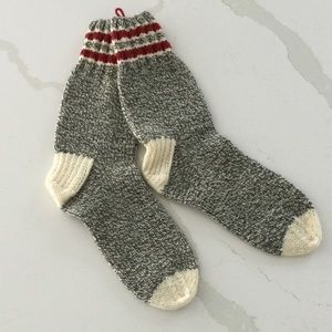 NWOT Hand Knit Work Socks